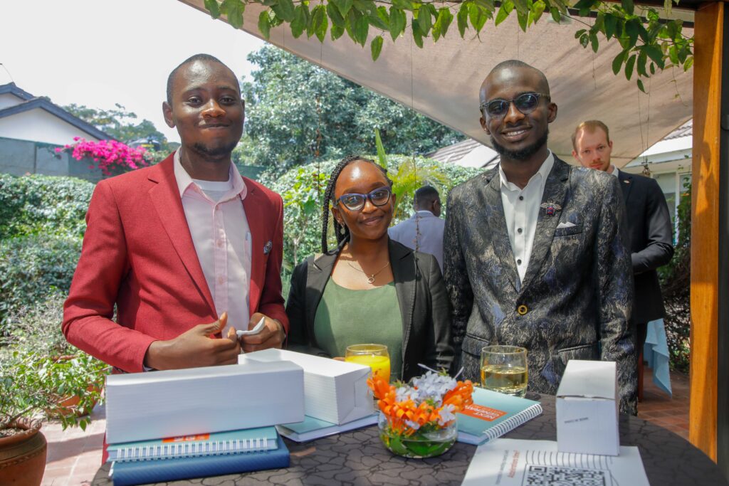 A Kenyan team at the Kenyan hub at the multihub finals 2022.